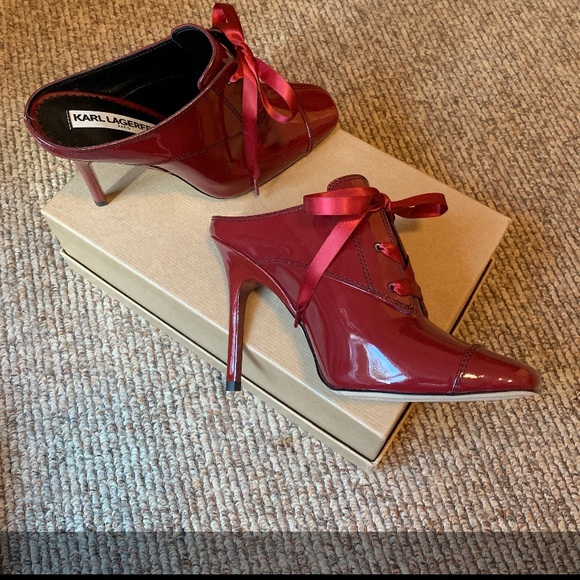 Karl Lagerfeld Shoes - Mules Karl Lagerfeld Patent Leather